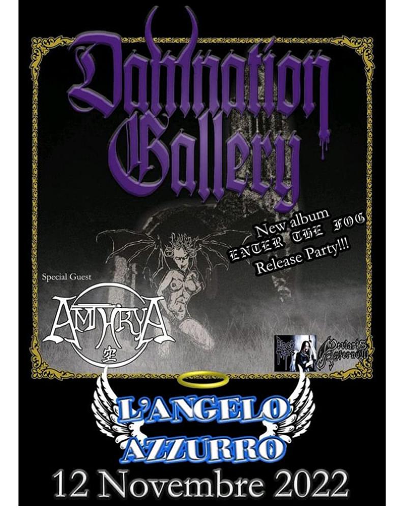 DAMNATION GALLERY: il release party di ''Enter the Fog''