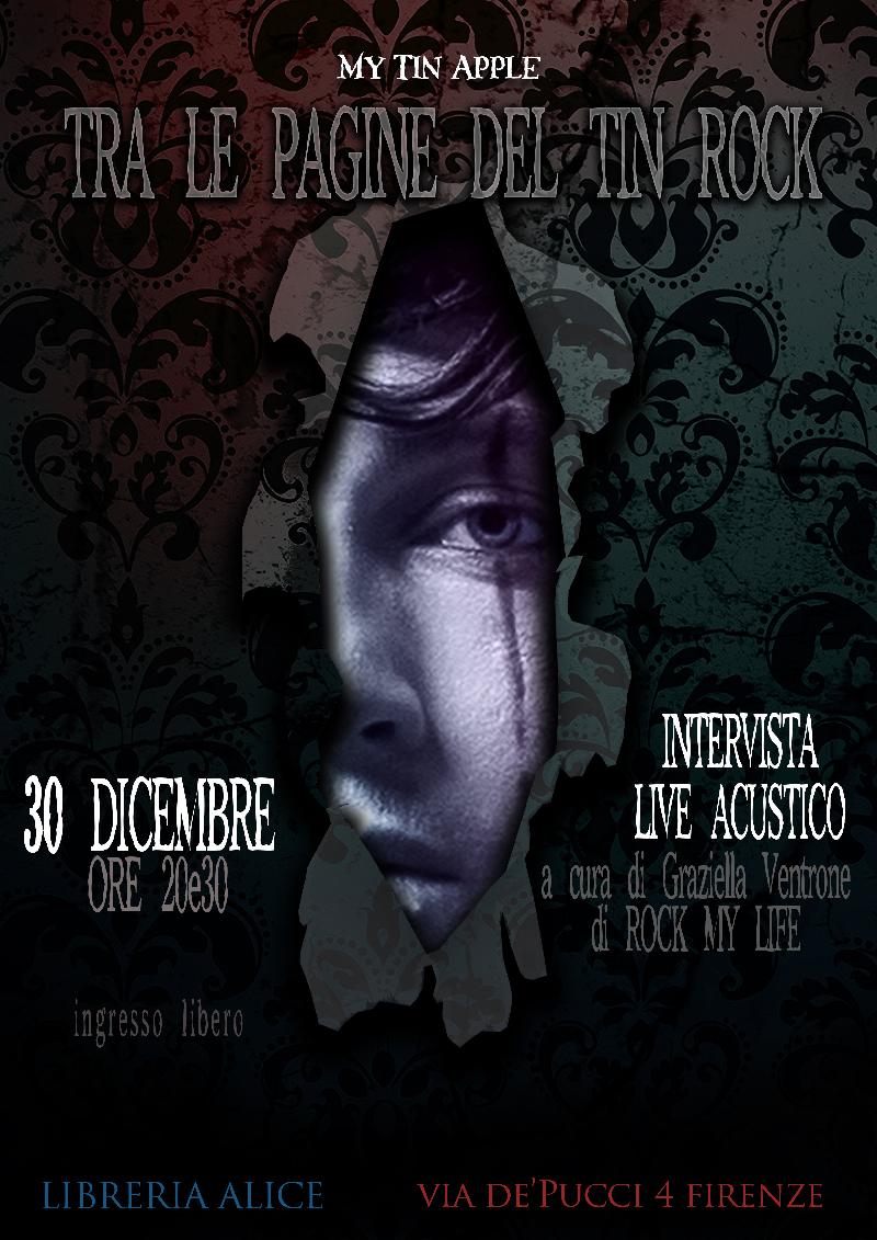 MY TIN APPLE: lo show unplugged ''Tra le pagine del Tin Rock''