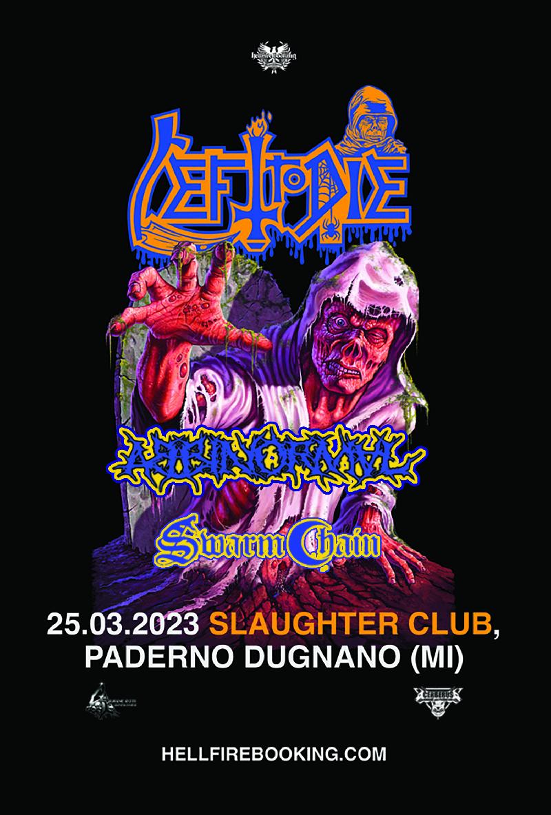 ABBINORMAL: presentano il nuovo album dal vivo a marzo con i LEFT TO DIE allo Slaughter di Milano