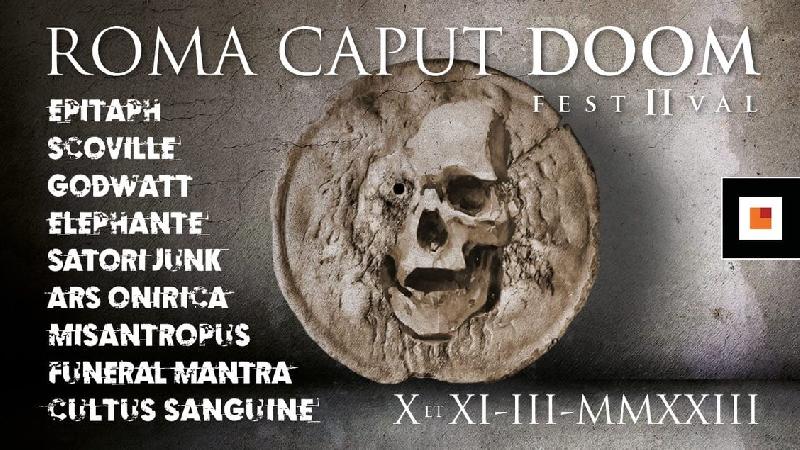 ROMA CAPUT DOOM festival Vol. 2: annunciato il bill completo