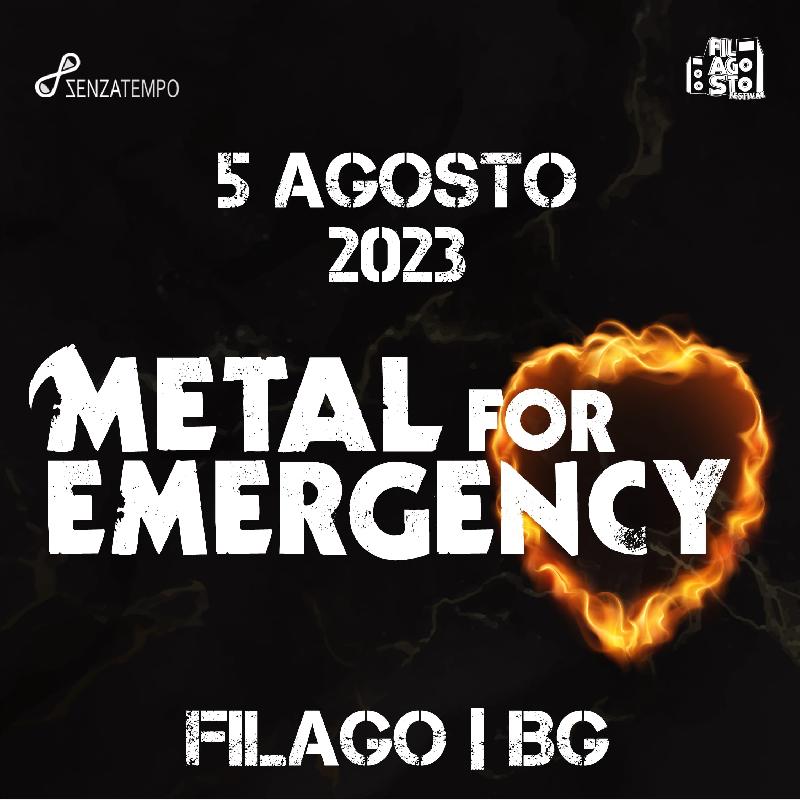 METAL FOR EMERGENCY 2023: 10 anni di Metal