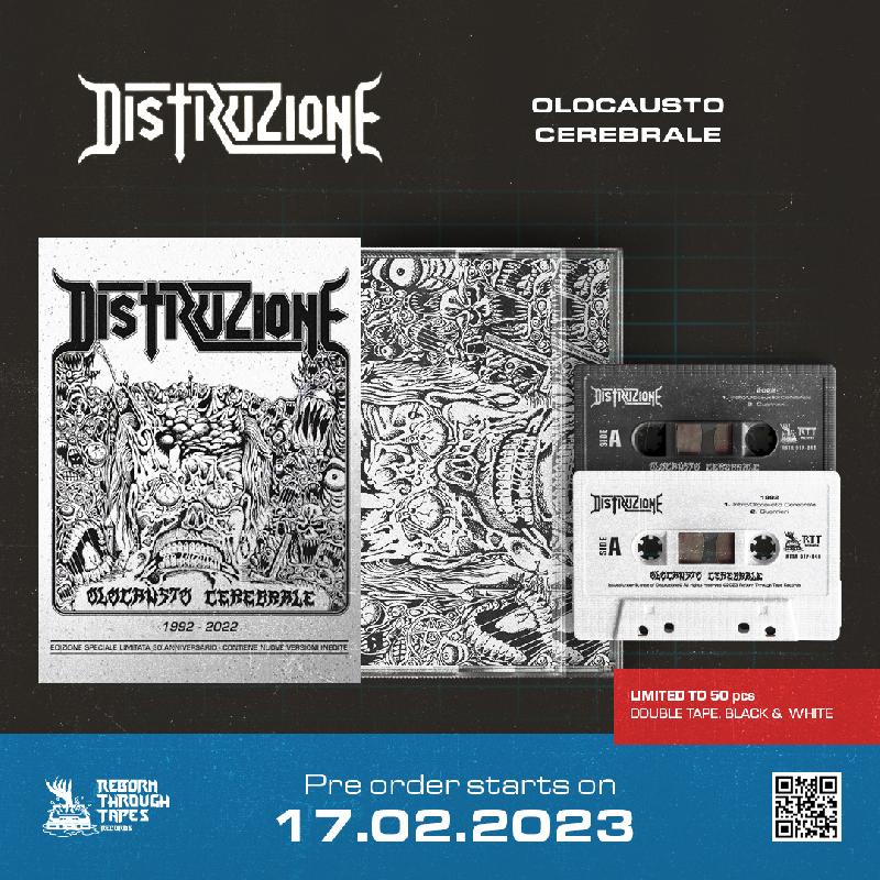 DISTRUZIONE: nuove ristampe in musicassetta