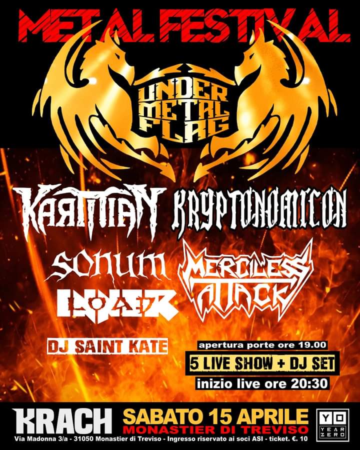 UNDER METAL FLAG FESTIVAL: in arrivo una valanga di heavy metal