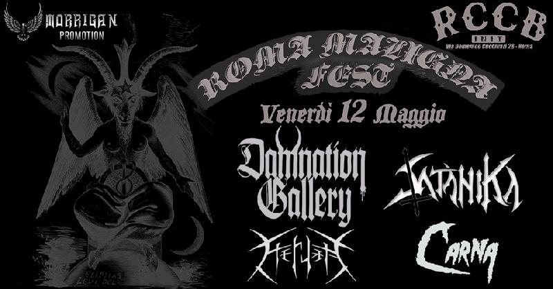 ROMA MALIGNA FEST: un concerto ad alto tasso di malvagità e violenza sonora