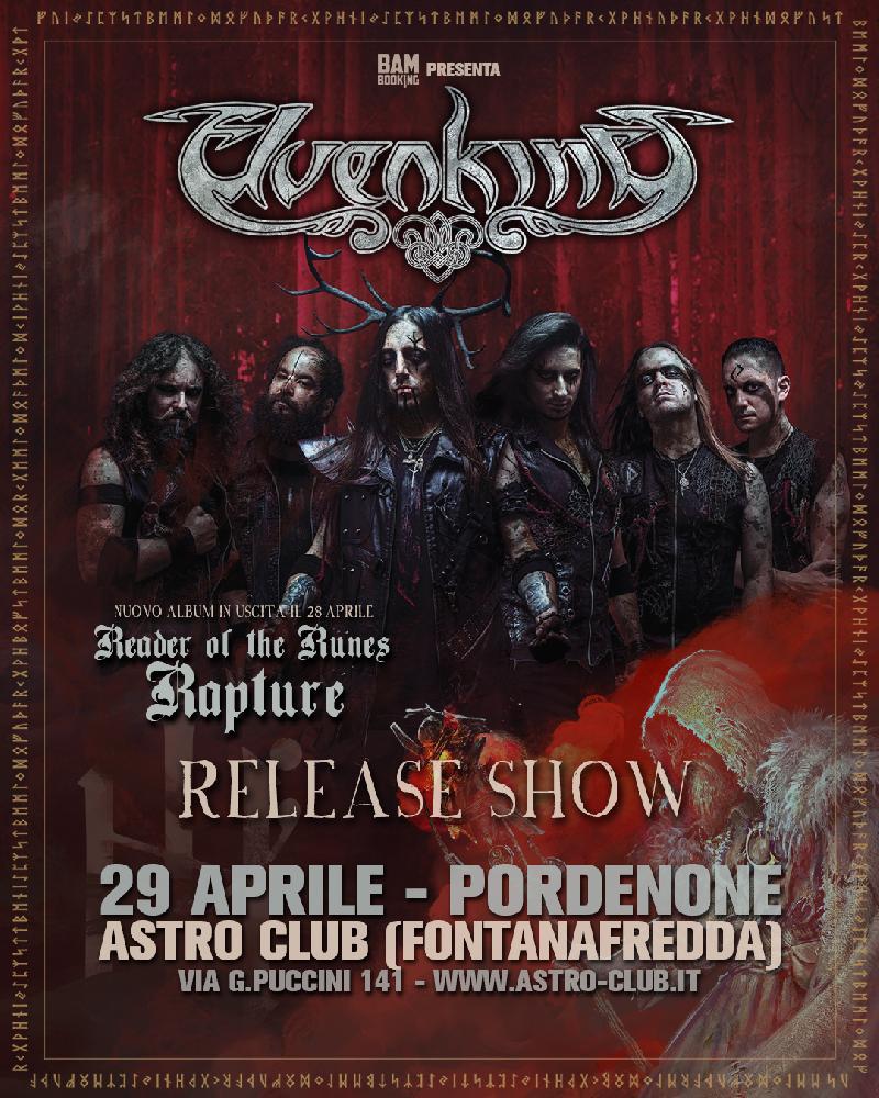 ELVENKING: set-list esclusiva al release party di Pordenone