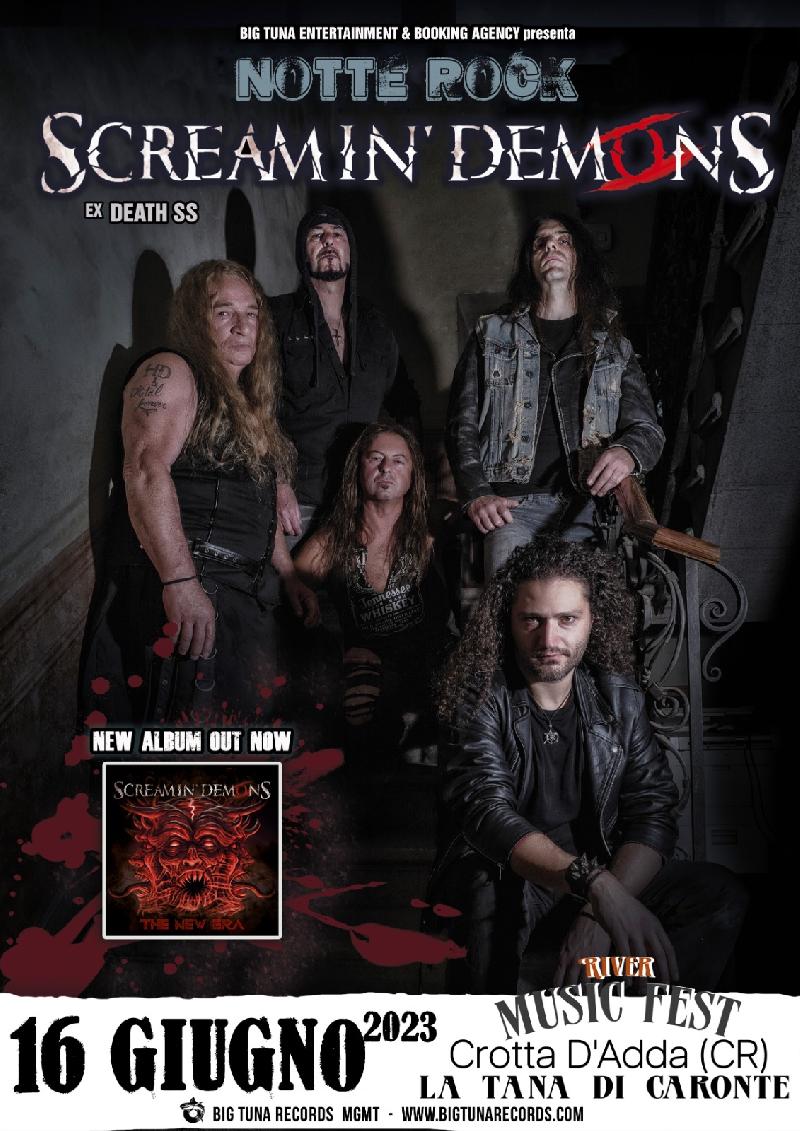 SCREAMIN' DEMONS: il Release Party della nuova metal band italiana