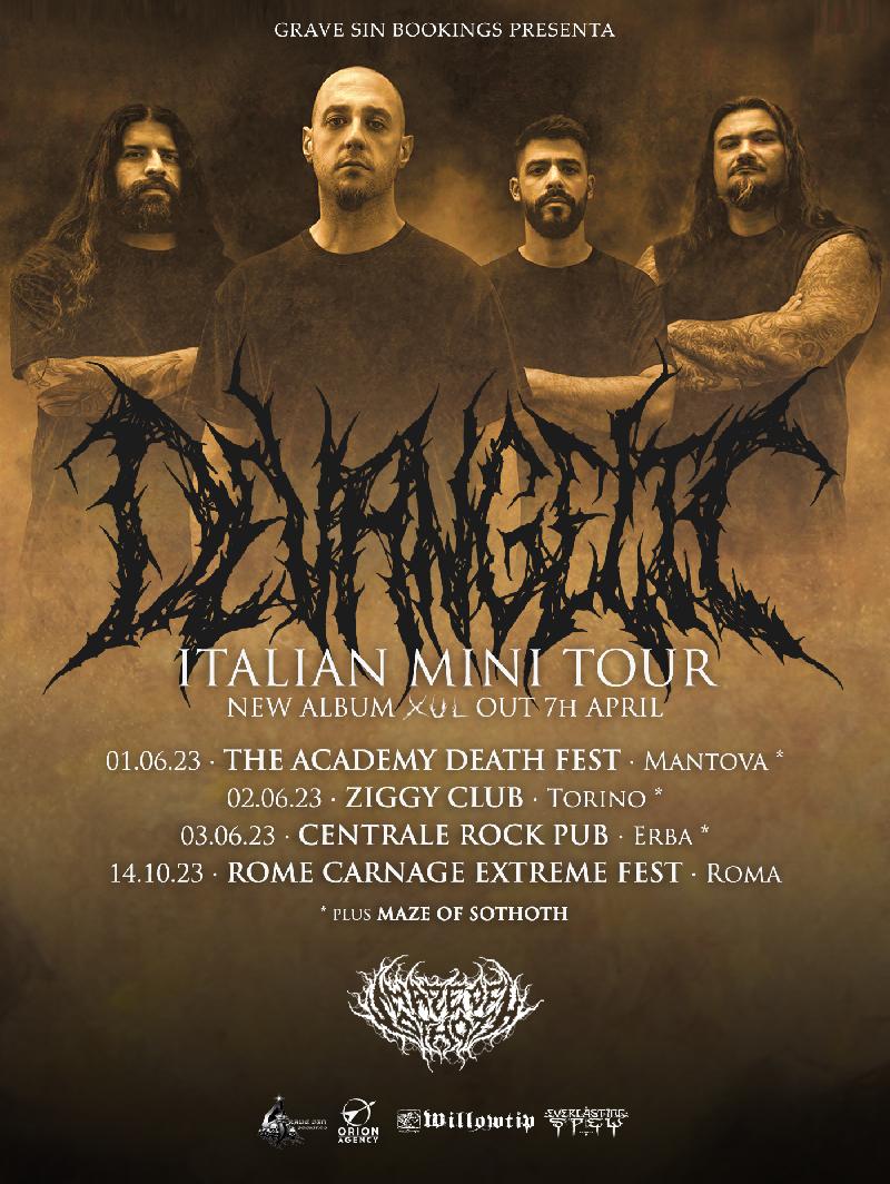 DEVANGELIC: in arrivo minitour italiano