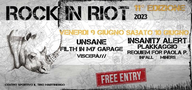 ROCK IN RIOT 2023: i dettagli della XI EDIZIONE