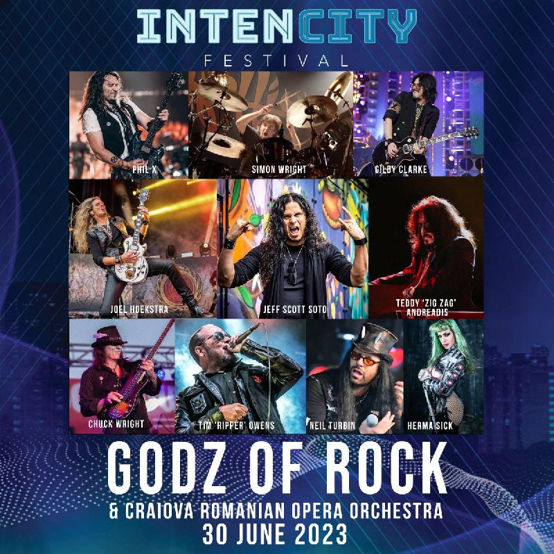 GODZ OF ROCK: headliner dell’IntenCity Festival