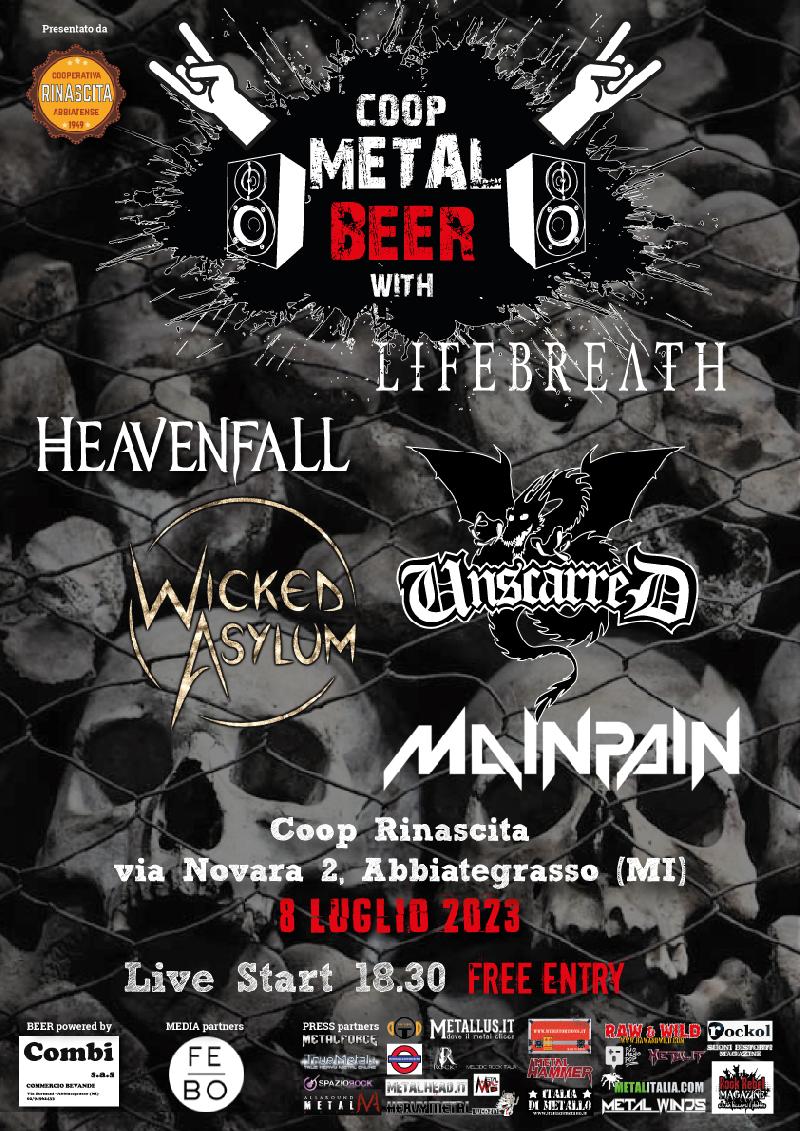COOP METAL BEER 2023: torna il Festival Metal Open Air