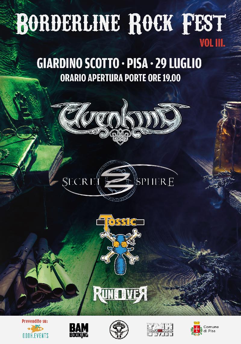 BORDERLINE ROCK FEST III: i dettagli del fest pisano