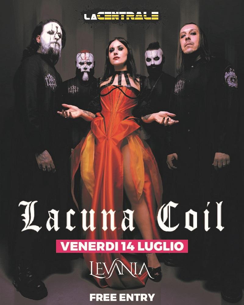 LEVANIA: con i LACUNA COIL per un concerto gratuito a Imola