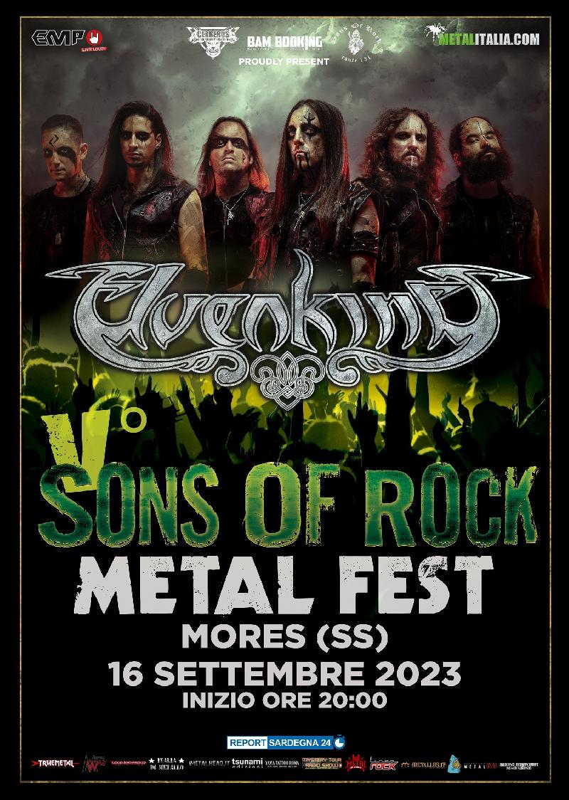 ELVENKING: headliner del Sons of Rock Festival in Sardegna