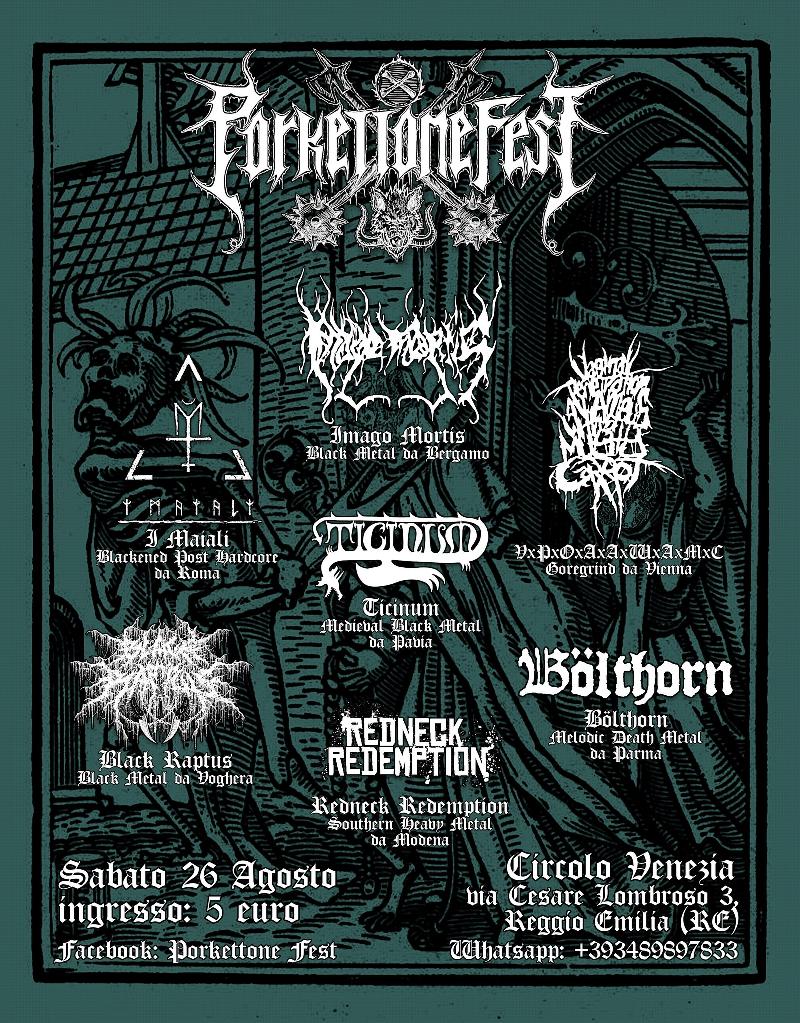 PORKETTONE FEST 2023: i dettagli dell'evento