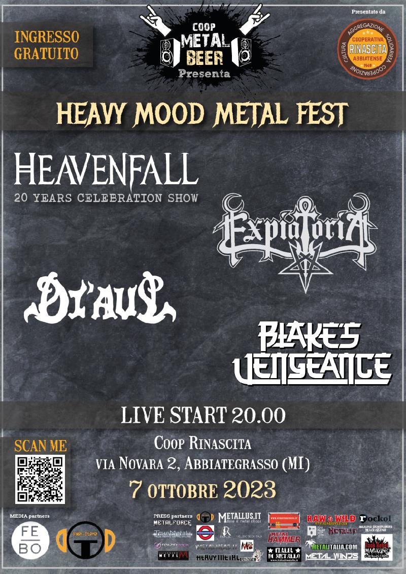 HEAVY MOOD METAL FEST: tutti i dettagli