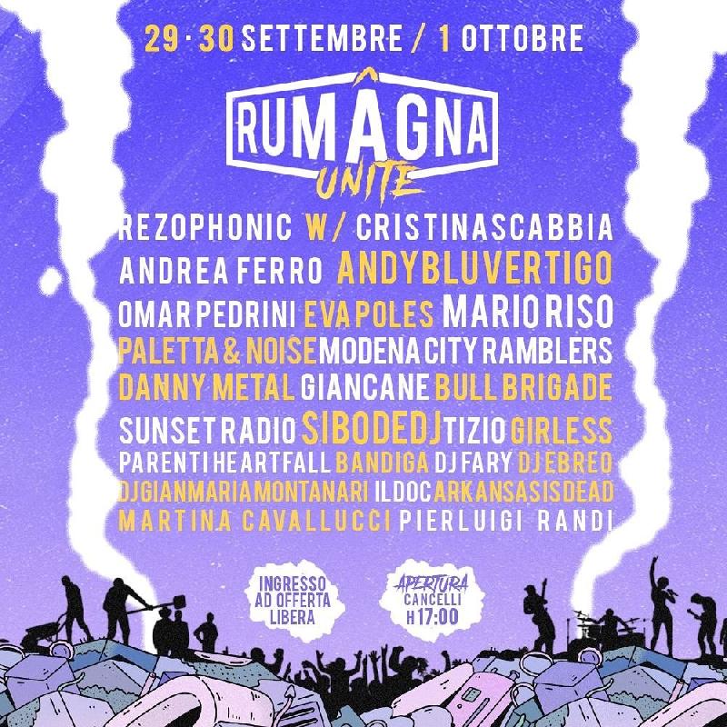 RUMAGNA UNITE: un festival per la raccolta fondi per gli alluvionati