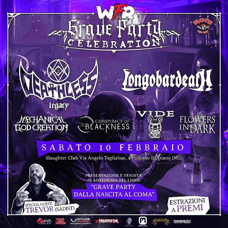 WFR - GRAVE PARTY CELEBRATION: i dettagli dell'evento allo Slaughter Club