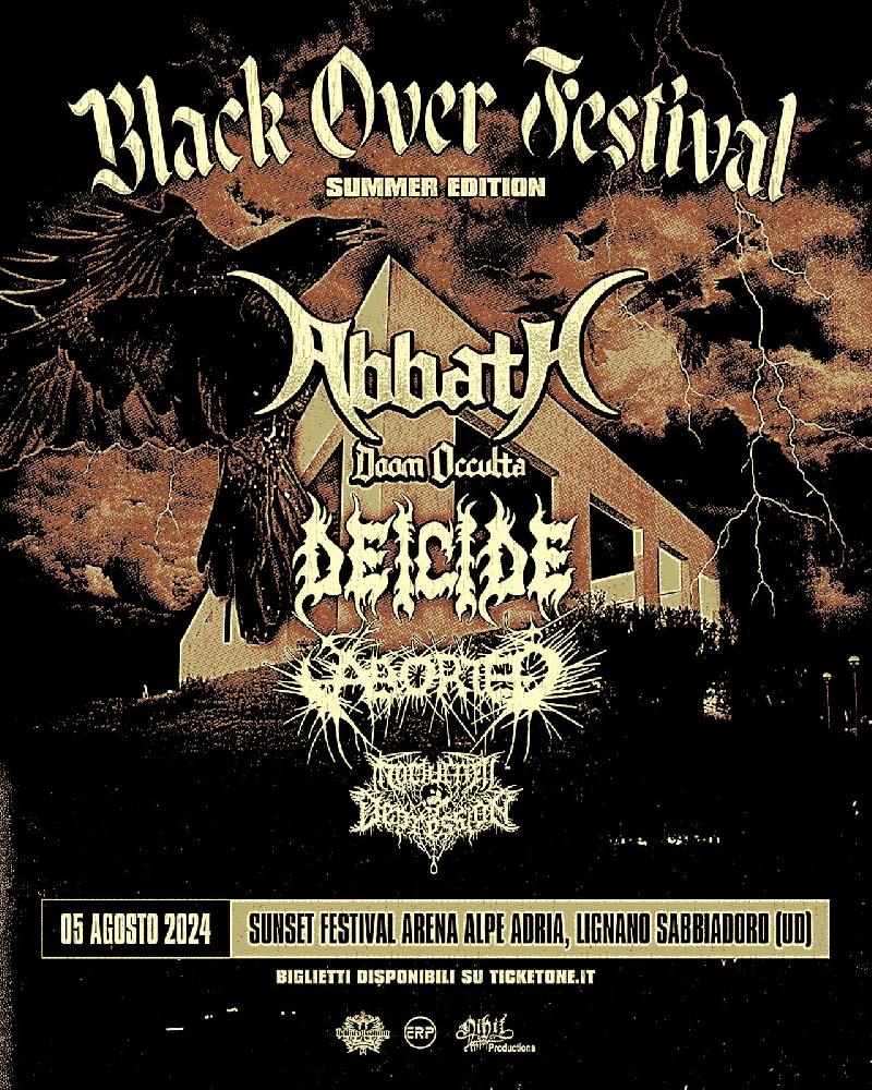 BLACK OVER FESTIVAL: annunciati anche Aborted e Nocturnal Depression