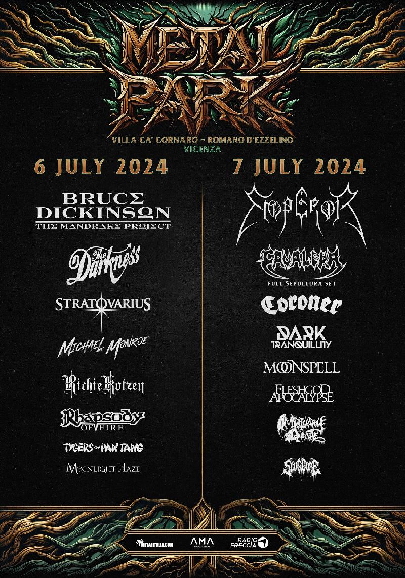 METAL PARK 2024: i CORONER completano la line-up del festival