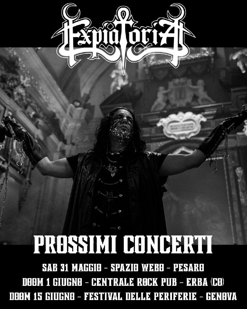EXPIATORIA: nuove date e nuovo concerto su Rocker TV online