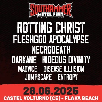 SOUTHAMMER METAL FEST 2025: vinci 1 ingresso gratuito