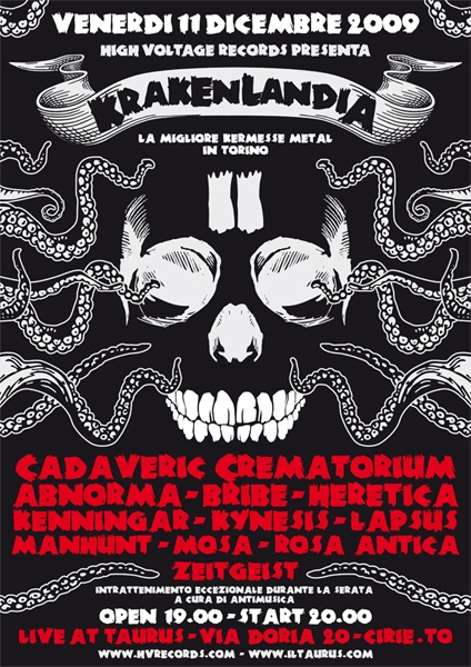 KRAKENLANDIA FESTIVAL: i dettagli