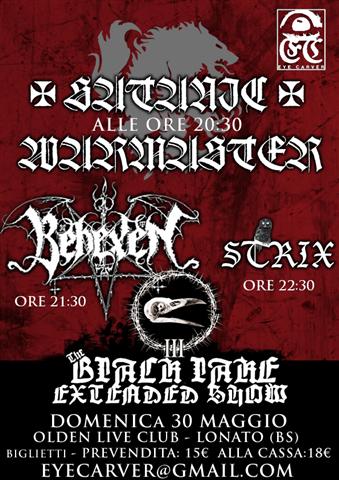BLACK LAKE FEST - EXTENDED SHOW: i dettagli