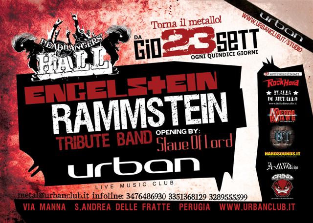 HEADBANGERS HALL: giovedì serata d'apertura