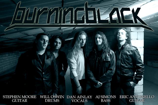 BURNING BLACK: release singolo ed appuntamenti live