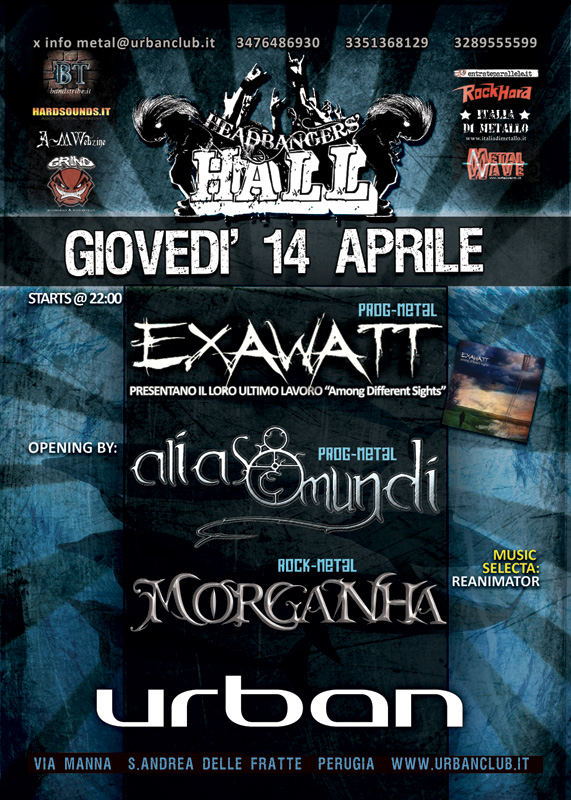 EXAWATT: giovedì release party a Perugia