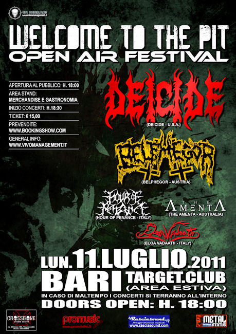 VIVO MANAGEMENT: festival estivo per Welcome To The Pit