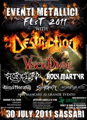 EVENTI METALLICI FEST: il programma dell'edizione 2011