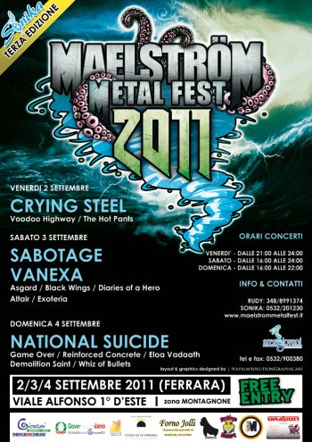 VANEXA: presenti al III Maelstrom Metal Fest