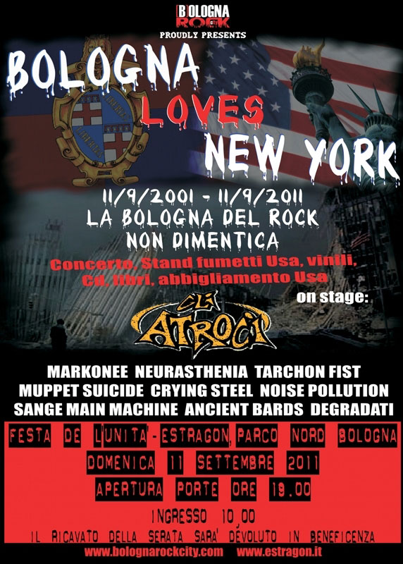 BOLOGNA loves NEW YORK: GLI ATROCI e tanto altro ancora