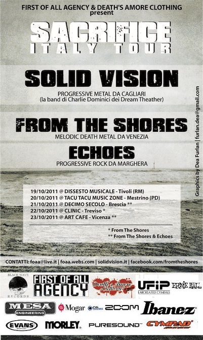 SOLID VISION: i dettagli del tour italiano