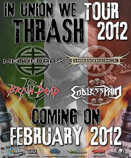 IN UNION WE THRASH TOUR 2012: kermesse itinerante tutta italiana