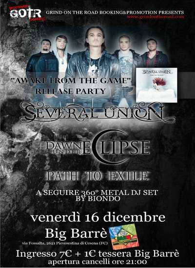 SEVERAL UNION: release party per il nuovo album