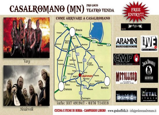 GODS OF FOLK: il bill completo della seconda edizione