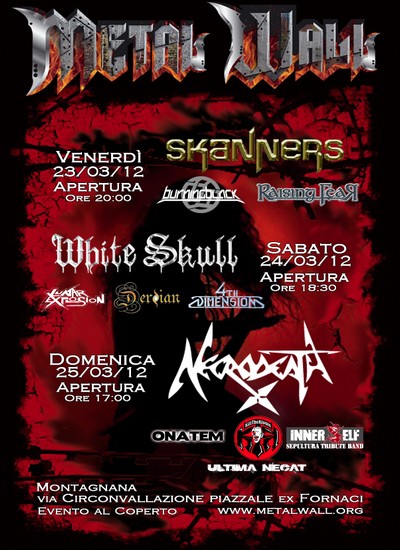 BURNING BLACK: aggiunti al bill del Metal Wall Festival