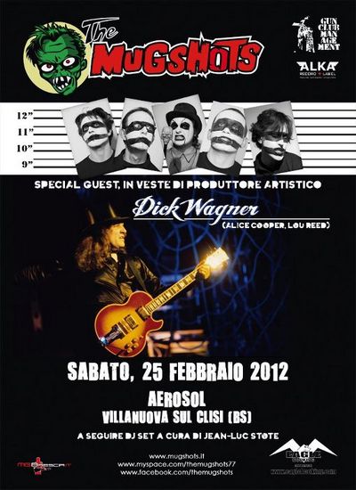 THE MUGSHOTS: live con Dick Wagner