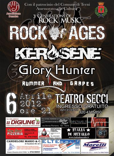 ROCK OF AGES: i dettagli della prima edizione