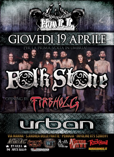 FOLKSTONE: live a Perugia questa settimana