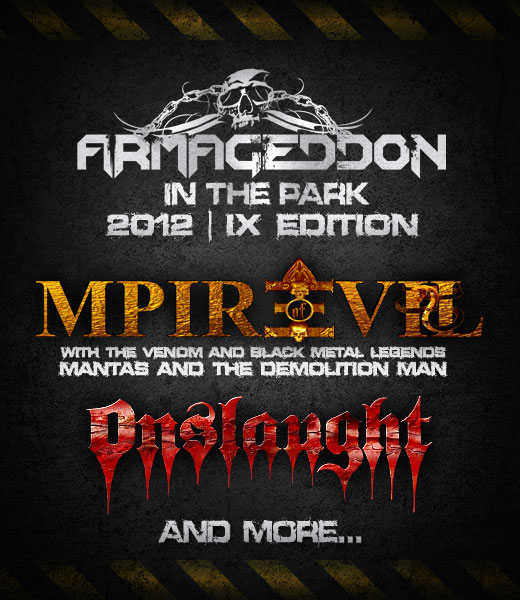 ARMAGEDDON IN THE PARK 2012: aggiornamenti della IX Edizione