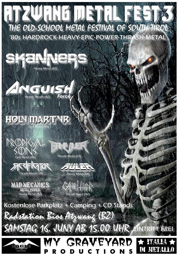 ATZWANG METAL FEST: i dettagli della serata