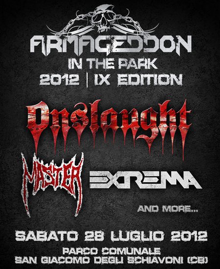 ARMAGEDDON IN THE PARK: aggiornamenti sul bill