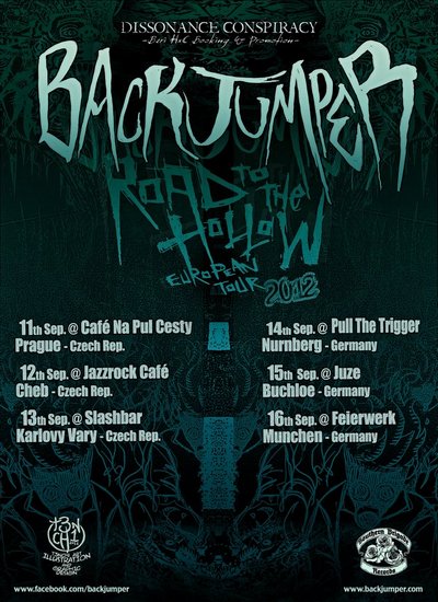 BACKJUMPER: tour europeo a settembre