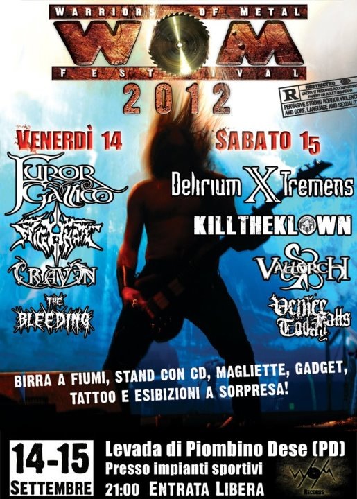 WARRIORS OF METAL FESTIVAL 2012: i dettagli
