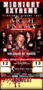 SOLDIERS OF SOUND AGENCY: contest per i due slot con ARCH ENEMY
