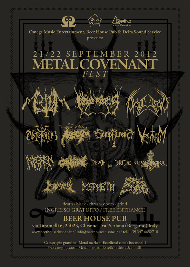 METAL COVENTANT FEST: i dettagli