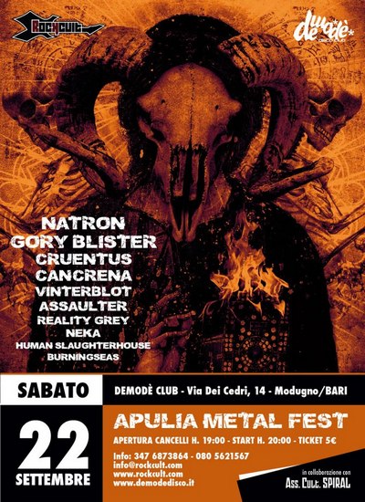 APULIA METAL FEST: aggiunto un headliner